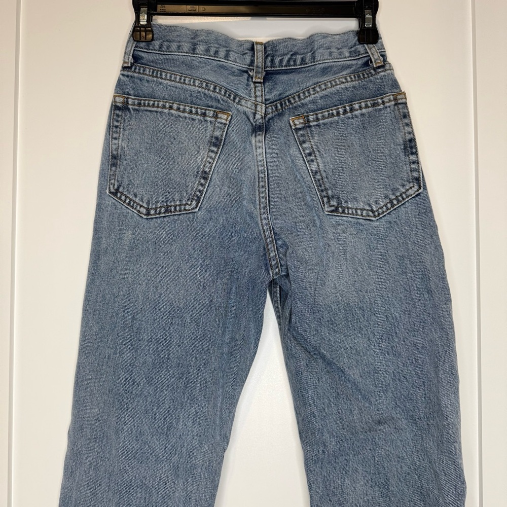 Top Shop Distressed Dad Jeans W24 L28 - Picture 5 of 15